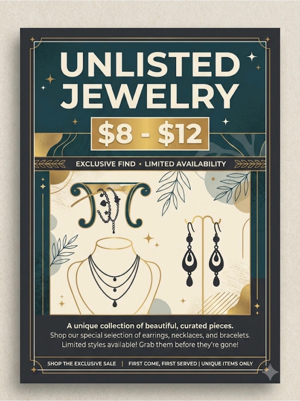 Unlisted Jewelry